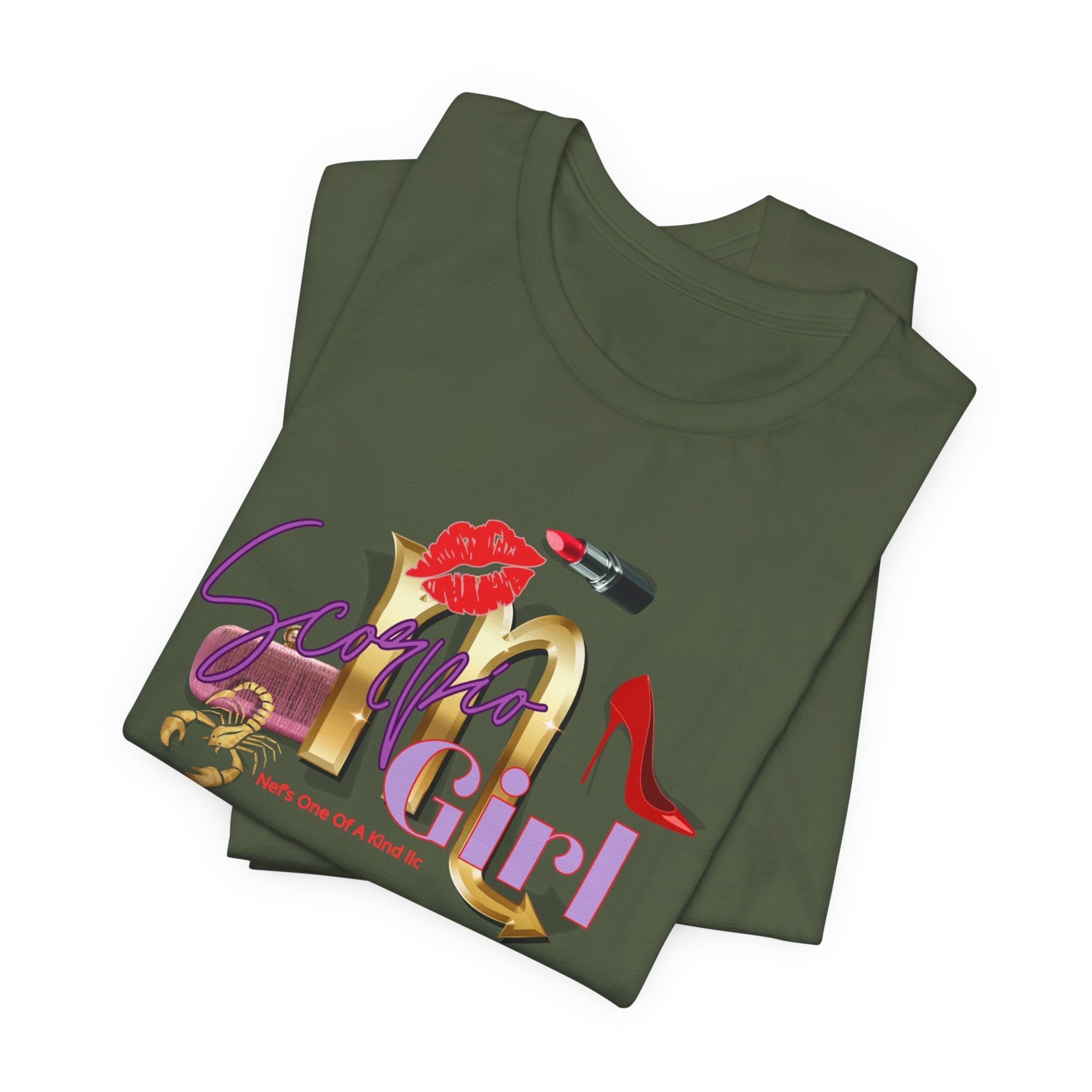 Unisex Scorpio Girl lipstick Tee